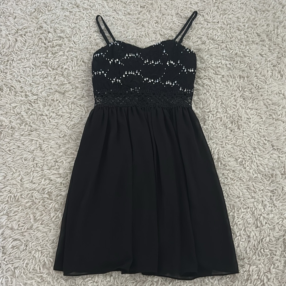 Black Mini Dress - Size 3